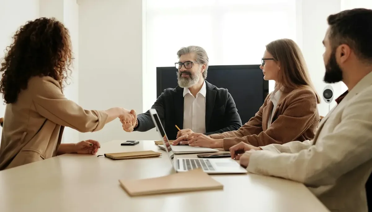 HireRarity Recruitment Services recruitment consultants collaborating on executive talent search